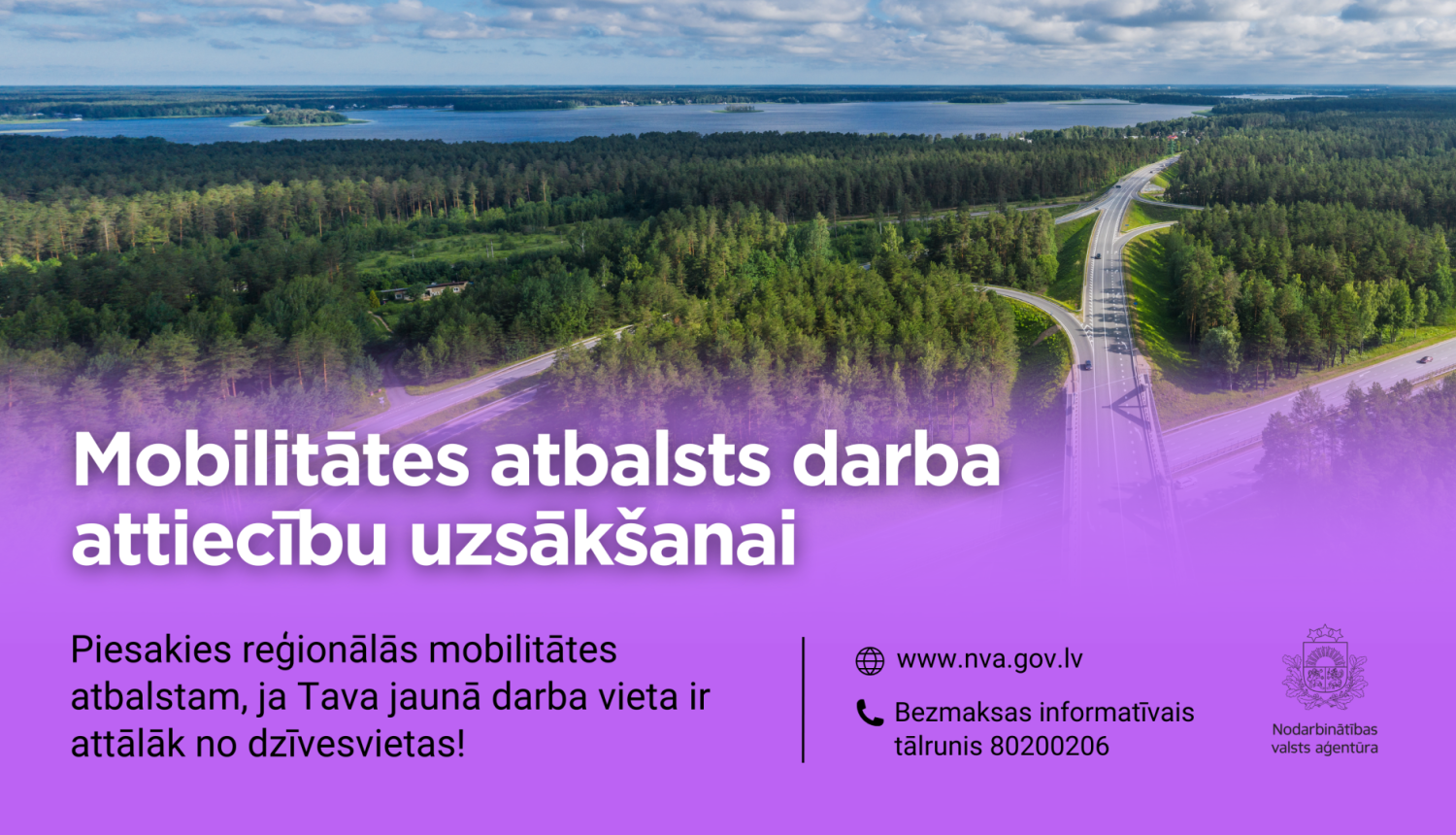 Darbs atrasts attālāk no mājām? NVA piedāvā iespēju saņemt transporta vai īres izdevumu kompensāciju!