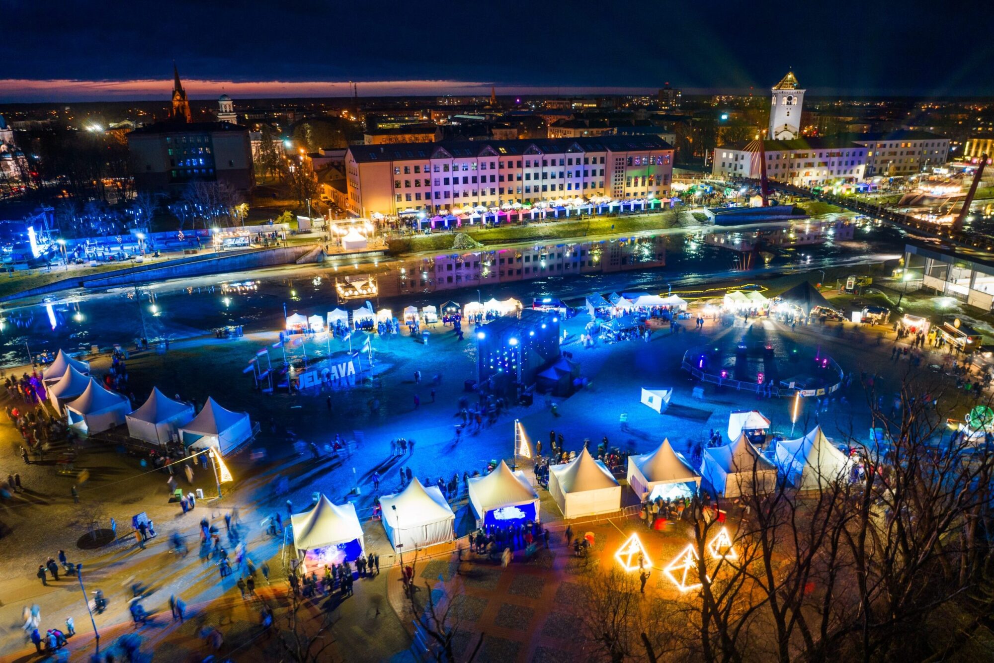 Jau šonedēļ Jelgavā – Starptautiskais ledus skulptūru festivāls