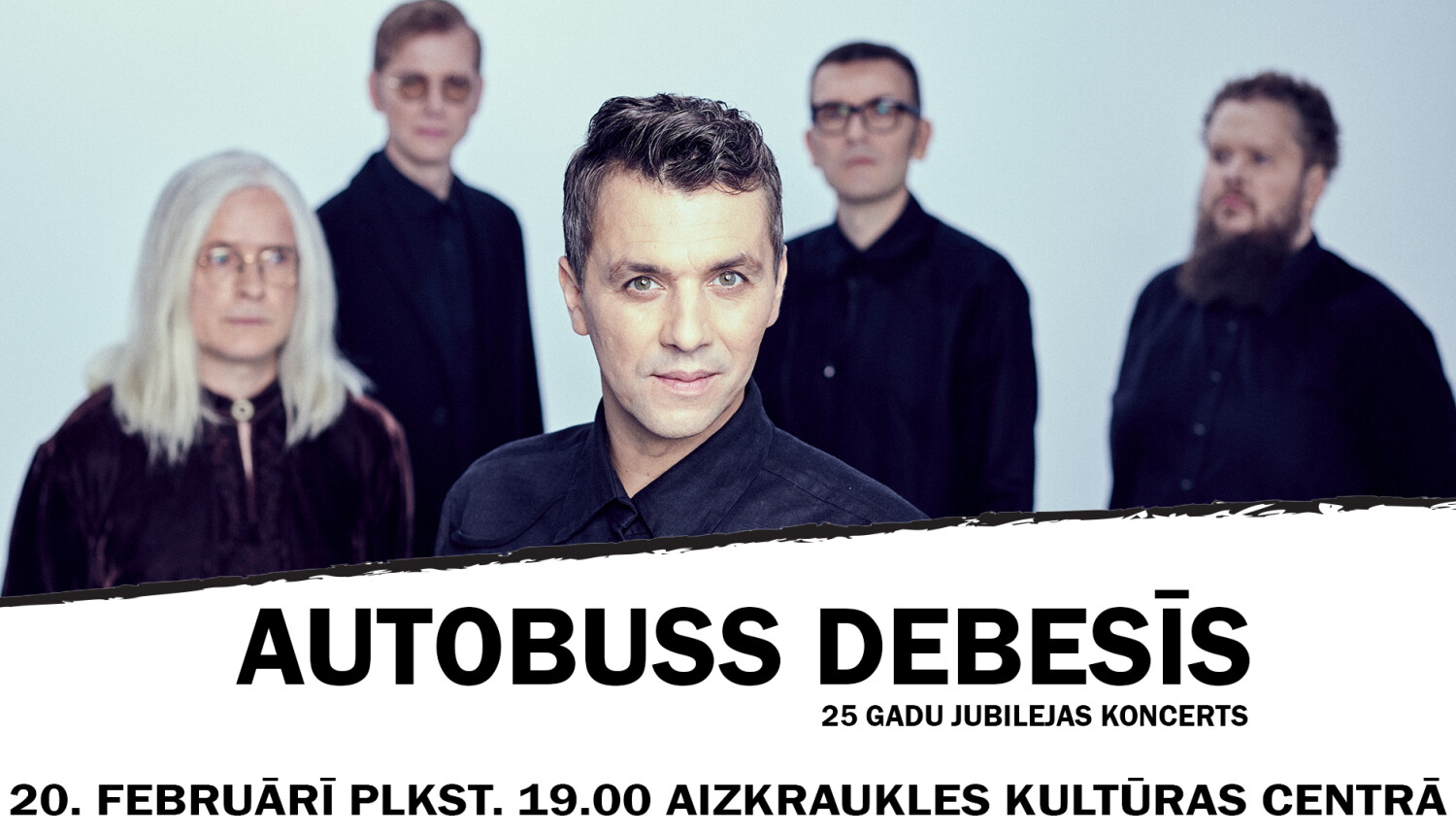 Aizkrauklē notiks “Autobuss debesīs” 25 gadu jubilejas koncerts
